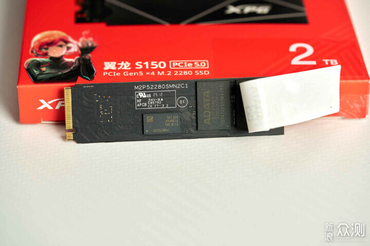 四颗粒大于两颗粒？XPG翼龙S150 PCIE5.0固态_新浪众测