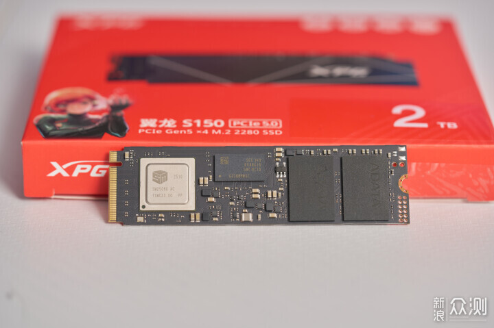 四颗粒大于两颗粒？XPG翼龙S150 PCIE5.0固态_新浪众测