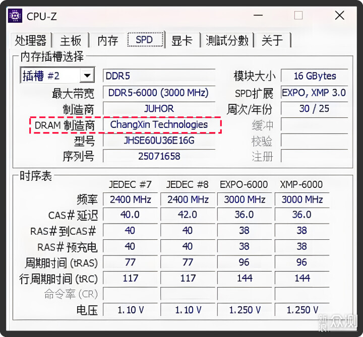 国产颗粒性内存怎么样？玖合星域6000 C36简测_新浪众测